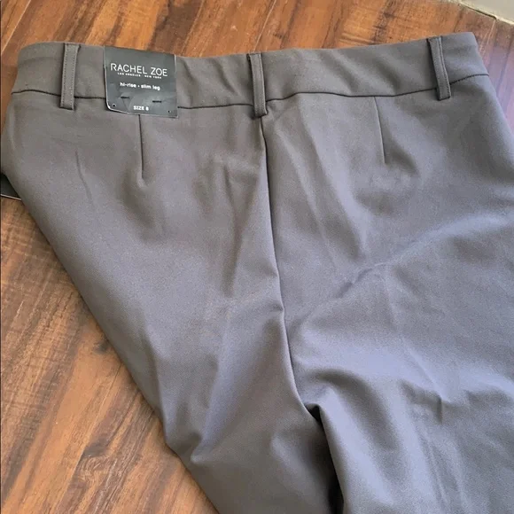 New Rachel Zoe hi-rise slim leg Pull-on pants - Picture 10 of 12